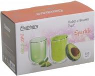 Набір чашок Flamberg Sparkle Green 300 мл 2 шт. (ЧШ79) Набір чашок Flamberg Sparkle Green 300 мл 2 шт. (ЧШ79)