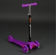 Самокат детский трехколесный Micro scooter 95 Фиолетовый (2T1043)