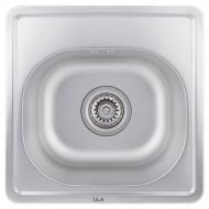Кухонная мойка ULA Micro Decor стальная нержавеющая Кухонная мойка ULA Micro Decor стальная нержавеющая