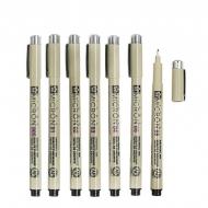 Набор линеров Sakura PIGMA Micron 7 шт. Черный (fd-7) Набор линеров Sakura PIGMA Micron 7 шт. Черный (fd-7)