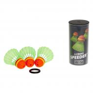 Набор воланов для спидминтона Speedminton Tube Crosspack 3 шт. (400222) Набор воланов для спидминтона Speedminton Tube Crosspack 3 шт. (400222)