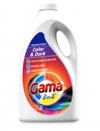 Гель для прання білизни Gama Protect для кольорового і темного 83 прання 4,15 л