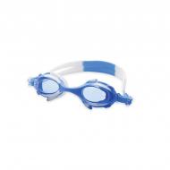 Очки для плавания Leacco one size для детей с чехлом Белый/Голубой (G-04 №8)