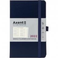 Еженедельник датированный Axent Partner Strong 2022 А5- 96 листов Темно-синий (8505-22-02-A)