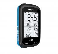 Велосипедний комп'ютер Magene C406 c GPS підтримка Strava/датчиків каденса/пульса/потужності підсвічування Чорно-блакитний Велосипедний комп'ютер Magene C406 c GPS підтримка Strava/датчиків каденса/пульса/потужності підсвічування Чорно-блакитний
