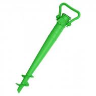 Підставка для пляжної парасольки з ручкою 39х9,5 см Зелений (1008411-Green)
