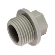 Заглушка PP-R SANTAN 1/2" с наружной резьбой (101132) Заглушка PP-R SANTAN 1/2" с наружной резьбой (101132)
