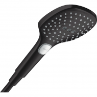 Душова лійка Hansgrohe RAINDANCE SELECT E 26520670 з кнопкою 120 мм Чорний (74494) Душова лійка Hansgrohe RAINDANCE SELECT E 26520670 з кнопкою 120 мм Чорний (74494)