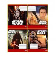 Тетрадь Тетрада STAR WARS 24 листов 20 шт. (MCR-249107) Тетрадь Тетрада STAR WARS 24 листов 20 шт. (MCR-249107)