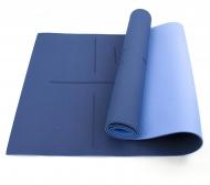 Килимок для йоги та фітнесу Sportcraft TPE 6 мм Blue/Sky Blue (ES0023) Килимок для йоги та фітнесу Sportcraft TPE 6 мм Blue/Sky Blue (ES0023)