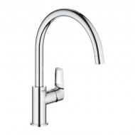 Змішувач для кухні Grohe BauLoop 31368001 одноважільний Хром (61905) Змішувач для кухні Grohe BauLoop 31368001 одноважільний Хром (61905)
