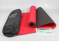 Килимок для йоги EasyFit TPE+TC 183х61 см Червоний/Чорний (EF-TPE6RBC) Килимок для йоги EasyFit TPE+TC 183х61 см Червоний/Чорний (EF-TPE6RBC)