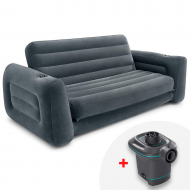 Двухспальный надувной диван-трансформер Intex 66552-2 Pull-Out Sofa с электрическим насосом 203x224x66 см Черный (RT-66552-2) Двухспальный надувной диван-трансформер Intex 66552-2 Pull-Out Sofa с электрическим насосом 203x224x66 см Черный (RT-66552-2)