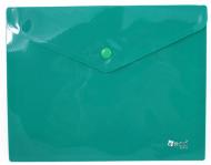 Папка-конверт непрозрачная В5 Eco-Eagle на кнопку 180 мкм Зеленый  (4020-00)