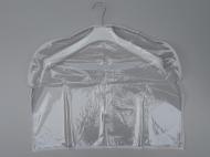 Чехол-накидка 60x50 см Прозрачный с белым кантом (5933571)