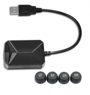 Система контролю тиску і температури в шинах TPMS з зовнішніми датчиками для магнітол на Android (921178026) Система контролю тиску і температури в шинах TPMS з зовнішніми датчиками для магнітол на Android (921178026)