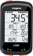 Велосипедний комп'ютер Magene C406 c GPS підтримка Strava/датчиків каденса/пульсу/потужності підсвічування Чорно-червоний Велосипедний комп'ютер Magene C406 c GPS підтримка Strava/датчиків каденса/пульсу/потужності підсвічування Чорно-червоний