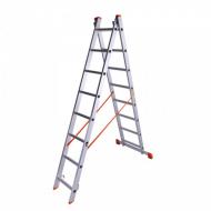 Лестница двухсекционная алюминиевая Laddermaster Sirius 2x8 ступенек A2A8