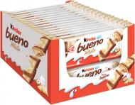 Упаковка шоколадних батончиків Kinder Bueno White 39 г х 30 шт. Упаковка шоколадних батончиків Kinder Bueno White 39 г х 30 шт.