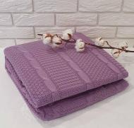 Плед вязаный Issihome Фиолетовый 220х240 (CN5816) Плед вязаный Issihome Фиолетовый 220х240 (CN5816)