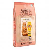 Корм сухий HOME FOOD Індичка та креветка для дорослих котів великих порід 10 кг Корм сухий HOME FOOD Індичка та креветка для дорослих котів великих порід 10 кг