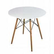 Стіл Jumi Scandinavian Design 80 см White (2101) Стіл Jumi Scandinavian Design 80 см White (2101)
