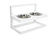 Миски для собак Harley and Cho з регульованою висотою 1,8 л White Stone/White (3300173) Миски для собак Harley and Cho з регульованою висотою 1,8 л White Stone/White (3300173)