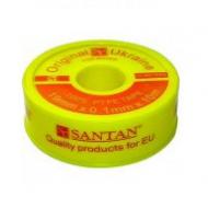 Фум стрічка SANTAN PROFI 19x0,1x10 м Жовтий Фум стрічка SANTAN PROFI 19x0,1x10 м Жовтий