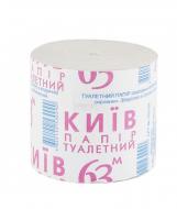Папір туалетний  Київ 63 м одношаровий 8 шт/уп