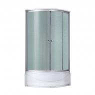 Душевой бокс Lidz Tani SB80x80.SAT.HIGH.FR высокий стекло Frost + стенки WHI 4 мм Душевой бокс Lidz Tani SB80x80.SAT.HIGH.FR высокий стекло Frost + стенки WHI 4 мм