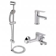 Комплект змішувачів Q-TAP Set Хром (000054795) Комплект змішувачів Q-TAP Set Хром (000054795)