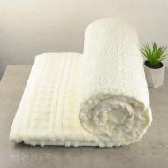 Покрывало жаккардовое махровое GM Textile 200x220 см Ваниль Покрывало жаккардовое махровое GM Textile 200x220 см Ваниль