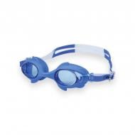 Очки для плавания Leacco one size для детей с чехлом Синий (G-04 №1)