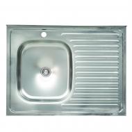 Мойка кухонная Platinum 8060 L 0,4/120 мм из нержавеющей стали Мойка кухонная Platinum 8060 L 0,4/120 мм из нержавеющей стали