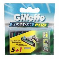 Картриджі для гоління Gillette Slalom Original Plus 5+1 шт. (G0030) Картриджі для гоління Gillette Slalom Original Plus 5+1 шт. (G0030)