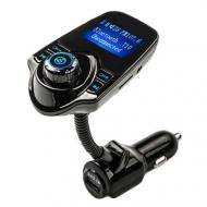 FM трансмітер в авто MP3 Bluetooth T10 Чорний FM трансмітер в авто MP3 Bluetooth T10 Чорний