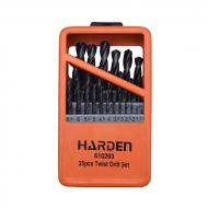 Набор сверл Harden Tools по металлу 25 пр. HSS 1-13 мм (610293) Набор сверл Harden Tools по металлу 25 пр. HSS 1-13 мм (610293)