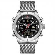 Годинник наручний чоловічий Naviforce Tesla Silver (NF9153) Годинник наручний чоловічий Naviforce Tesla Silver (NF9153)