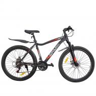 Велосипед Spark Dan 19 горный вилка с амортизацией колеса  26'' алюминиевая рама 19'' Черно-оранжевый (1490615513)