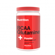 Аминокислота AB PRO BCAA + Glutamine Powder 1000 г клубника