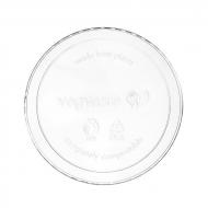 Крышка круглая Vegware из крахмала для контейнера прозрачная 50 шт. (VDC-120H) Крышка круглая Vegware из крахмала для контейнера прозрачная 50 шт. (VDC-120H)