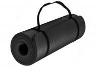 Килимок для йоги EasyFit NBR High-Density 10 мм Чорний (EF-NK10BK) Килимок для йоги EasyFit NBR High-Density 10 мм Чорний (EF-NK10BK)