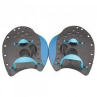 Лопатки-гребки для плавання Vela Sport M Синій (00472)