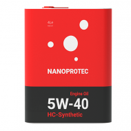 Моторна олива Nanoprotec 5W-40 HC-Synthetic 4 л