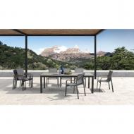 Комплект RENGARD RONA DINING SET стол 220х100х75 см стулья 8 шт. Темно-серый (RGSY 1015 / RGSY-1017) Комплект RENGARD RONA DINING SET стол 220х100х75 см стулья 8 шт. Темно-серый (RGSY 1015 / RGSY-1017)