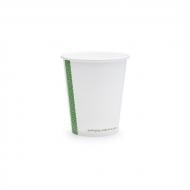 Стакан одноразовий Vegware з внутрішнім покриттям з крохмалю 180 мл 10 шт. Білий (LV-6-1) Стакан одноразовий Vegware з внутрішнім покриттям з крохмалю 180 мл 10 шт. Білий (LV-6-1)