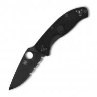 Нож складной Spyderco Tenacious Black Blade FRN (C122PSBBK)