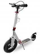 Самокат двухколесный с дисковым тормозом Scooter MS320 Белый Самокат двухколесный с дисковым тормозом Scooter MS320 Белый