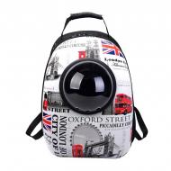 Рюкзак-переноска Taotaopets Window London 35х49х21 см з ілюмінатором Рюкзак-переноска Taotaopets Window London 35х49х21 см з ілюмінатором