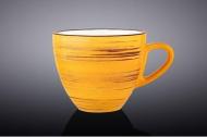 Чашка Wilmax Spiral 300 мл Yellow (669436/A) Чашка Wilmax Spiral 300 мл Yellow (669436/A)